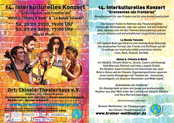 A4 Flyer 2 Seiten 14. KONZERT 26. 27.09 WEB