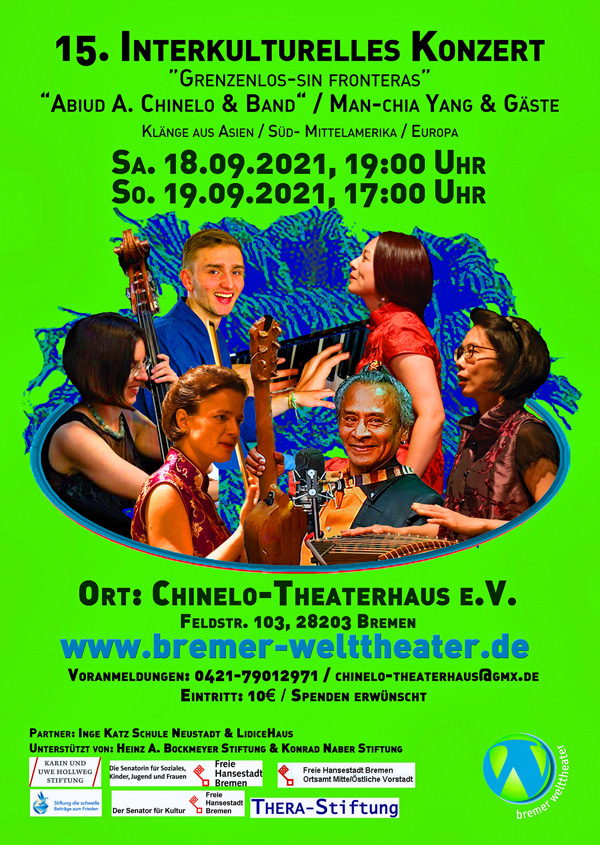 A5 FLYER 1. Seite 15. Konzert Sa.18. So.19.09.21 WEB